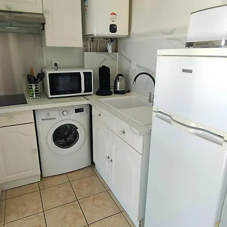 Studio Vue Mer, Parking Et Climatisation - Fr-1-696-150 公寓 卡内